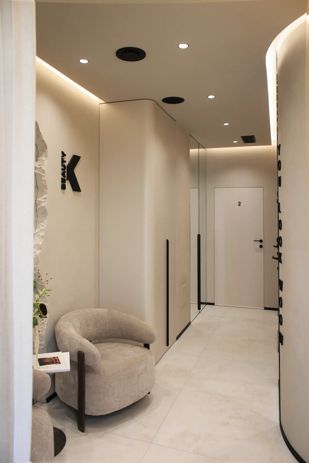 K.Beauty salon interior in Wrocław, photo 1